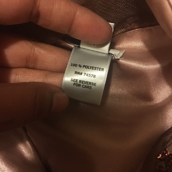 Cache blush sequin dress - Picture 6 of 7